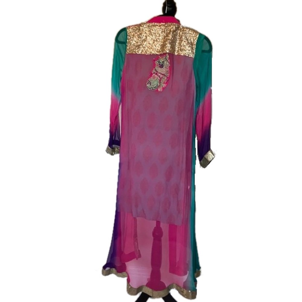 Girl’s Beautiful 3-piece Gown suit/Party wear